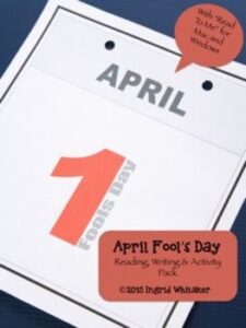 April Fools’ Day Reading, Writing and Activity Pack