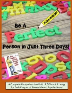 Be A Perfect Person in Just Three Days